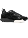 OAMC BLACK CALF LEATHER SNEAKERS