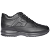 Hogan Interactive Black Leather Sneakers
