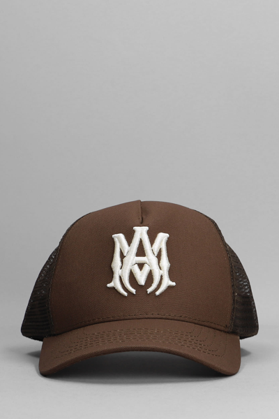 brown amiri hat