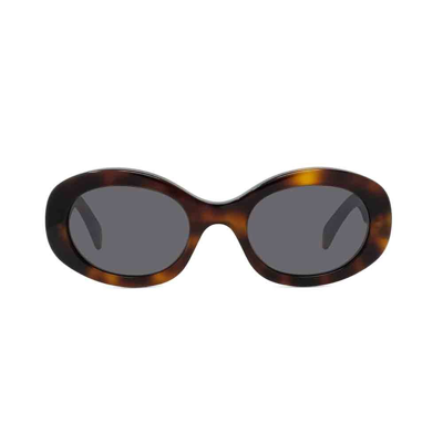 Celine Sunglasses In Marrone/marrone