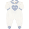 LA STUPENDERIA IVORY BABYGROW FOR BABY BOY WITH HEART