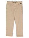 Aspesi Elasticated Straight-leg Trousers In Beige