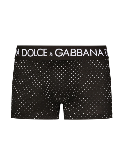 Mode de Plage Boxer de bain mi-long à écusson DG male 3 Dolce & Gabbana Homme Vêtements Sous-vêtements Boxers 