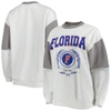 Gameday Couture Women's  White Florida Gators It's A Vibe Dolman Pullover Sweatshirt In White
