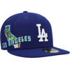 NEW ERA NEW ERA ROYAL LOS ANGELES DODGERS STATEVIEW 59FIFTY FITTED HAT