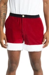 Chubbies The Candy Cane Lanes Knit Shorts In Ol St. Nicks