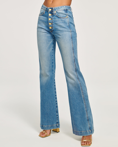 Ramy Brook Tatum Wide Leg Jean In Blue