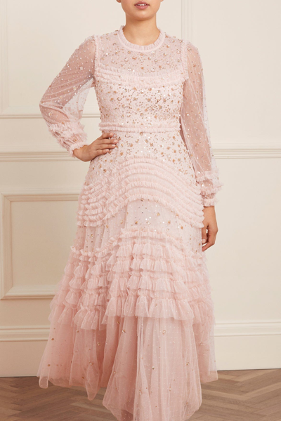 Needle Thread Maybelle Sequin Gown In Pink ModeSens