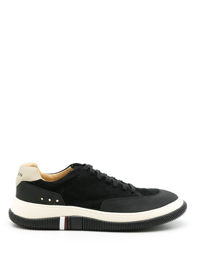 Osklen Hybrid Lace-up Sneakers In Black