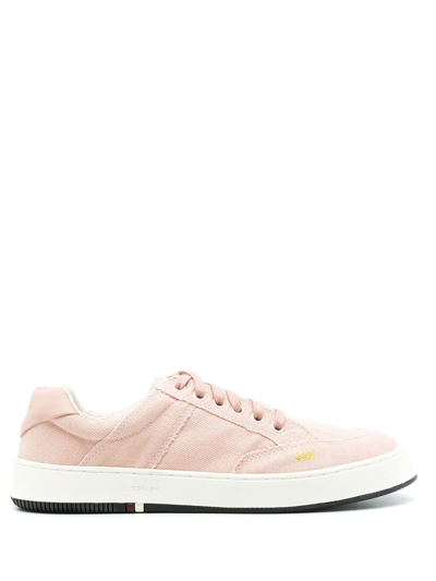 Osklen Logo-print Lace-up Trainers In Pink