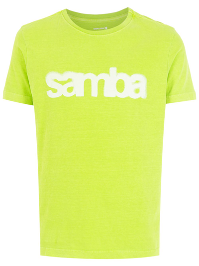 Osklen Samba Print Short-sleeve T-shirt In Green