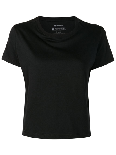 Osklen Round-neck Short-sleeve T-shirt In Black