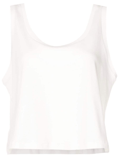 Osklen Scoop-neck Cotton Vest-top In White