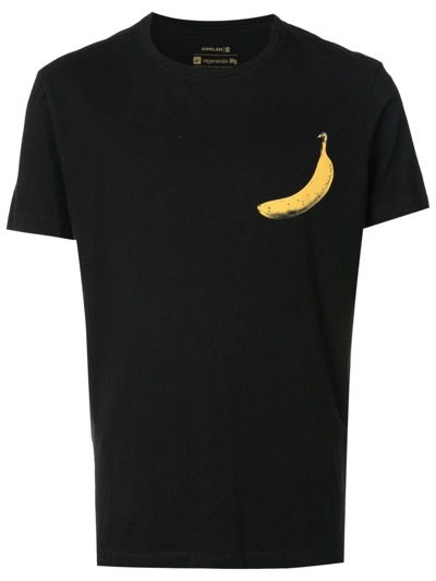 Osklen Graphic-print Short-sleeve T-shirt In Black