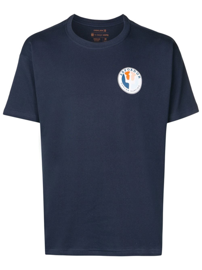 Osklen Round Neck T-shirt In Blue