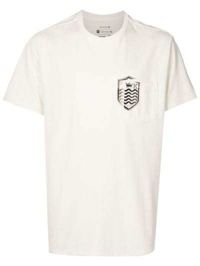 Osklen Pocket Cotton T-shirt In Neutrals