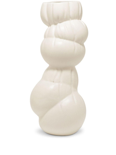 Completedworks Squish Squash Tall Vase In White