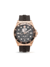 Philipp Plein $kull 43mm Quartz Watch In Brown