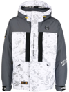 AAPE BY A BATHING APE LOGO-PATCH HOODED JACKET