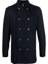 ELEVENTY DOUBLE-BREASTED WOOL COAT