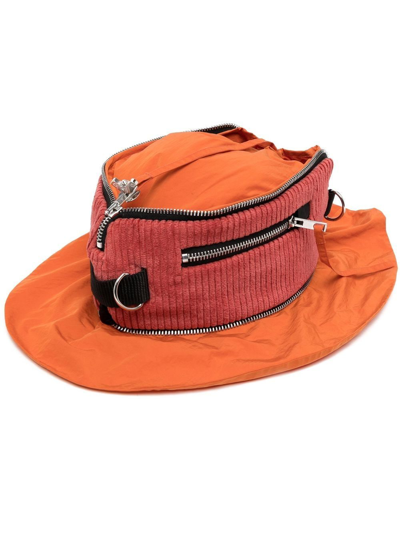 Craig Green Packable Bucket Hat In Orange