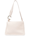Chloé Mate Multi-gusset Shoulder Bag In 中性色