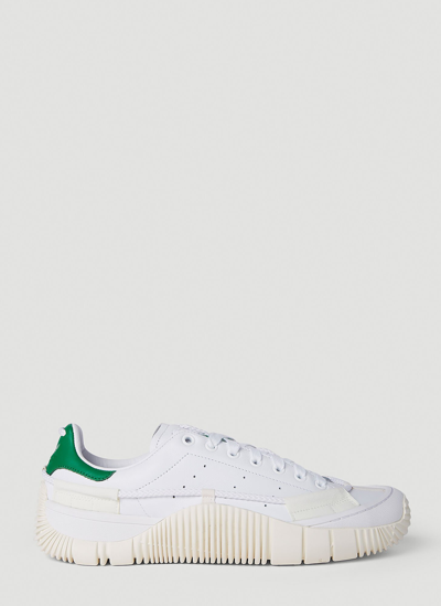 Adidas Originals Scuba Stan Sneakers In Ftwr White/ftwr White/off White