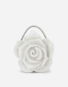 Dolce & Gabbana Resin Rose-design Dolce Box Bag In White