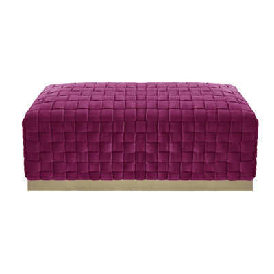 Nicole Miller Griffin Bench In Pink