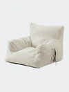 Loungie Comfy Bean Bag In White