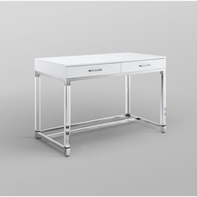 Inspired Home Jerome Writing Desk In White