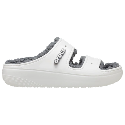 Crocs Womens  Cozzy Sandal In White