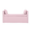 Shabby Chic Persephone Bench In Pink