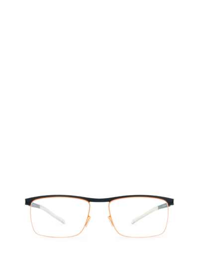Mykita Eyeglasses In Indigo/orange
