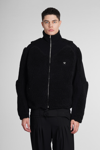 GMBH CASUAL JACKET IN BLACK WOOL