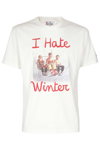 Mc2 Saint Barth Arnott Hate Winter Graphic T-shirt In Hate Winter