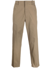 MONCLER TAPERED-LEG TAILORED CHINOS