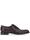 Ferragamo Men's Angiolo Plain Toe Oxfords In Red
