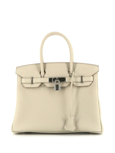 Pre-owned Hermes 2022  Birkin 30 Handbag In Grey