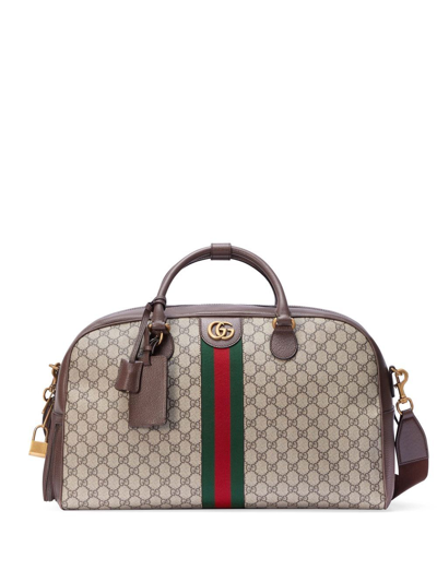 Gucci Large Savoy Bowling Bag In Nude