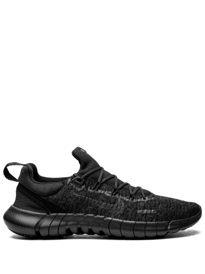 Nike Free Rn 5.0 Nn Low-top Sneakers In Black