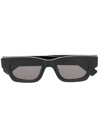 AMBUSH RAY RECTANGLE-FRAME TINTED SUNGLASSES