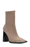 Torgeis Katya Block Heel Bootie In Taupe