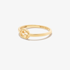 Gucci 18kt Yellow Gold Interlocking G Ring In Gold
