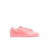 Raf Simons Side Logo-print Low-top Sneakers In Pink