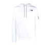 The North Face Never Stop Exploring Box Logo Graphic Hoodie In White