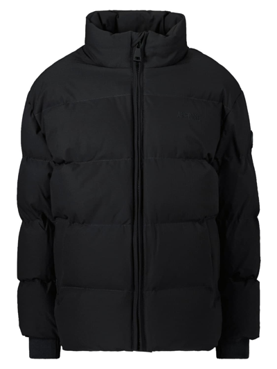 Airforce Kids Winter Jacket For Boys In Black