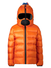 AI RIDERS ON THE STORM KIDS ORANGE DOWN JACKET FOR BOYS