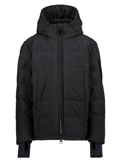 Airforce Kids Winter Jacket For Boys In Black