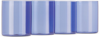 ICHENDORF MILANO BLUE CILINDRO WATER GLASS SET, 4 PCS